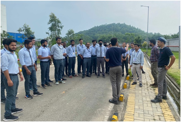 Industrial visit to Enami Ltd, Pacharia Date of Visit: 25-05-2022