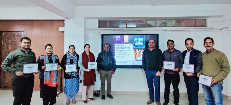 Faculty Development Programme on Circuit Design Simulation and PCB Fabrication